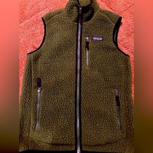 Patagonia Wool Vest, Size Medium